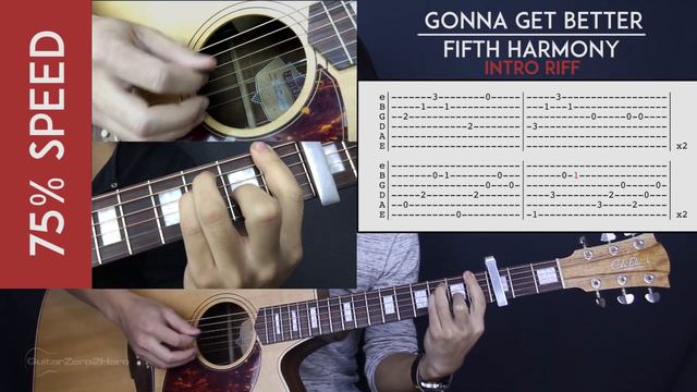 Gonna Get Better - Fifth Harmony Guitar Tutorial Lesson Chords + Acoustic Cover смотреть онлайн