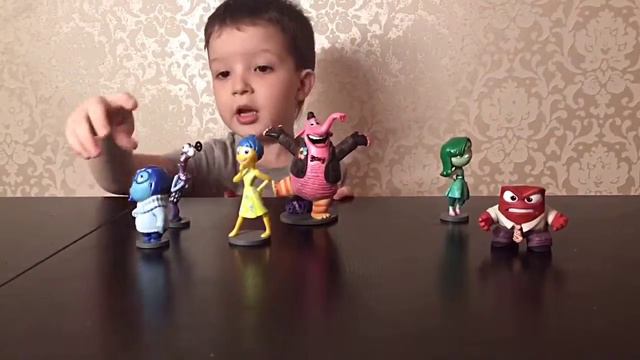 Фигурки из мультфильма Головоломка смотреть онлайн