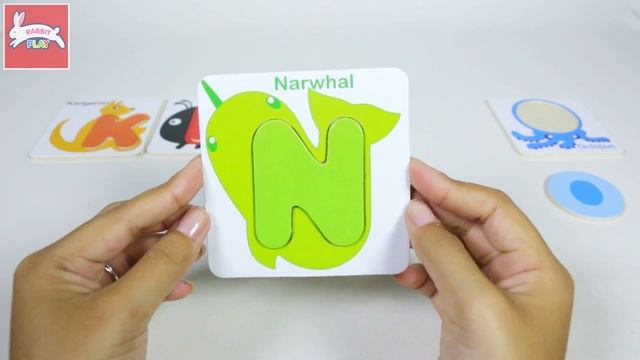 Learn ABC & Colors with Wooden Card Toy for Kids смотреть онлайн