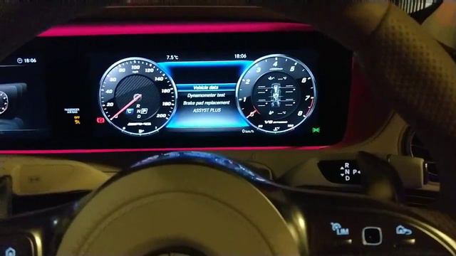 New Mercedes SClass W222 2018 - Accessing Secret Services Menu