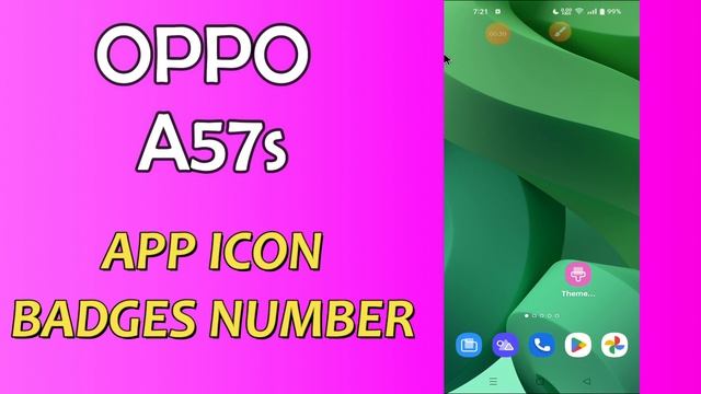 Oppo A57s App Icon Badges Number || How To Turn On Notification Number Icon {Latest} смотреть онлайн