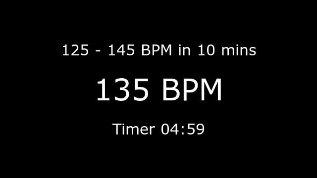 Ramping Metronome 125bpm to 145bpm (see description for more) смотреть онлайн
