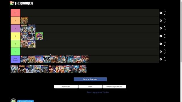 RATING the best and worst LEGO games! (Tierlist) смотреть онлайн