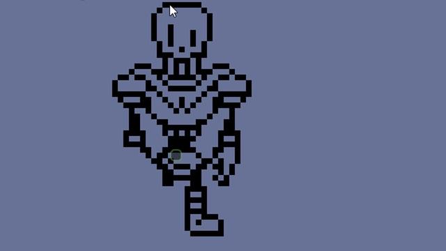 Pixel art #3 - Papyrus (Undertale) смотреть онлайн