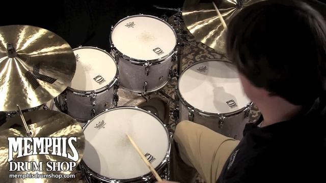 Pearl Masters Premium Maple Drum Set 20/10/12/14 - White Marine Pearl смотреть онлайн