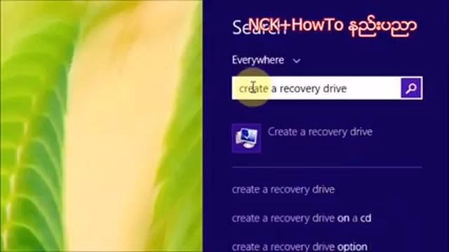 How to make Recovery Repair disk for Windows 7 8 Myanmar смотреть онлайн