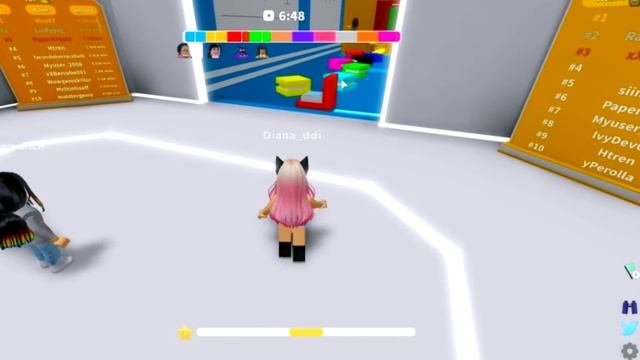 Играем На СКОРОСТЬ С ПАРНЕМ В Коридор Ада Роблокс!