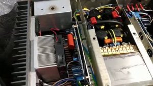 Усилитель на транзисторах Sanken 2SC3858 и 2SA1494,в корпусе от Амфитона.