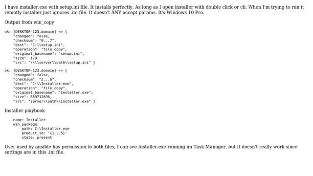 DevOps & SysAdmins: Deploy .exe with .ini file using ansible смотреть онлайн