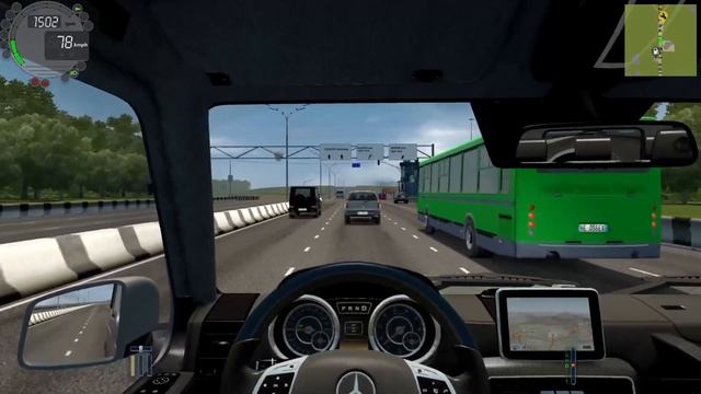 City Car Driving - Mercedes Benz G65 | Fast Driving смотреть онлайн