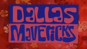 Spongebob Dallas Mavericks