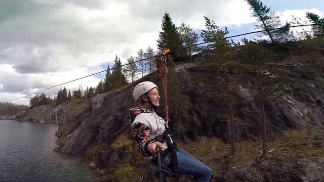 Карелия Рускеала. Застряла :D смотреть онлайн