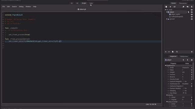 Godot Engine - Tutorial Series (03 Scripting) смотреть онлайн