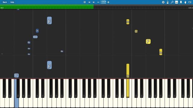 Roblox Carnival - meme (piggy) - Piano Tutorial смотреть онлайн
