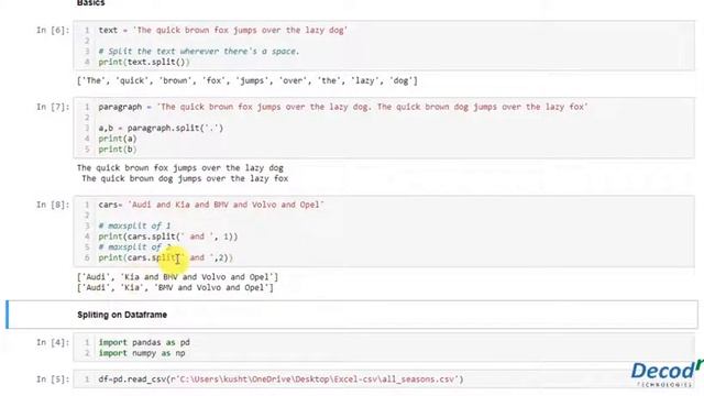 Feature Splitting in Feature Engineering | Data Science | Machine Learning | Decodr Technologies смотреть онлайн