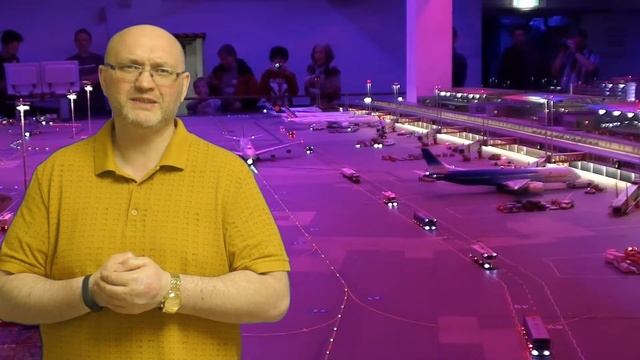 Самая большая в мире модель аэропорта В городе Гамбург (Германия) Miniatur Wunderland. смотреть онлайн