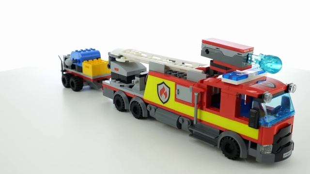 LEGO City 60321 Fire Brigade - LEGO Speed Build Review смотреть онлайн