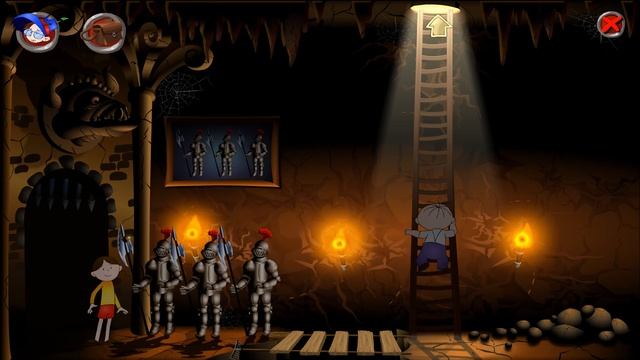 Bolek & Lolek - The Mysterious Castle [FULL GAME, ENGLISH VERSION] смотреть онлайн