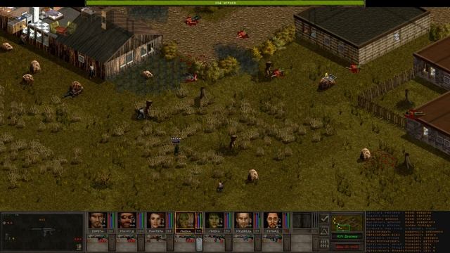 Jagged Alliance 2 1.13+TypeP+IoV+AI. Прохождение-22. Штурмуем Драсину. смотреть онлайн