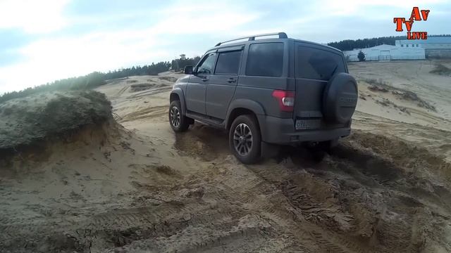 Уаз Патриот 2017 на песках. ТЕСТ ДРАЙВ смотреть онлайн