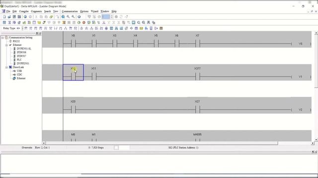 01# DELTAi PLC HMI WPLSoft Programming tutorial Instruction Address Modbus Communication RS 485 смотреть онлайн