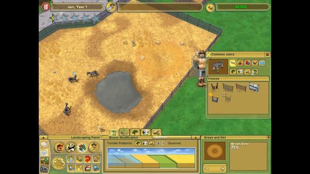 Zoo Tycoon 2 - Troubled Zoos - Waltham Animal Park Redevelopment Walkthrough PC смотреть онлайн