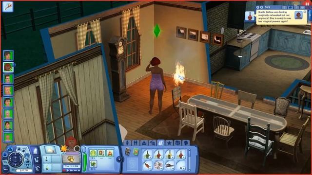 Let's Play The Sims 3 Supernatural - Ep. 41 - Sunlight Charm! смотреть онлайн