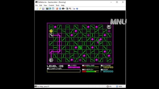 Deflektor ZX Spectrum смотреть онлайн