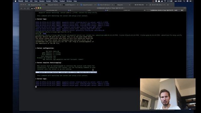 Setting up a waypoint server with waypoint server run смотреть онлайн