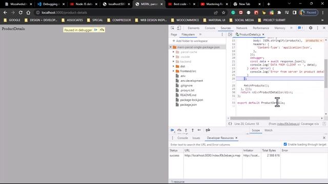 React app debugging in Visual Studio Code with Google Chrome смотреть онлайн