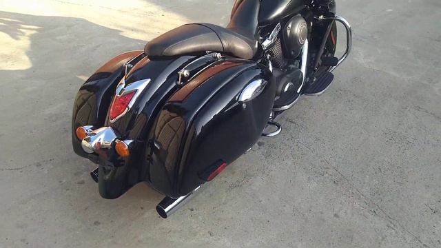Kawasaki VN1700 Vulcan Vaquero 2011 черн смотреть онлайн