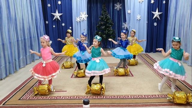 Детский танец Веселые конфетки-карамельки смотреть онлайн