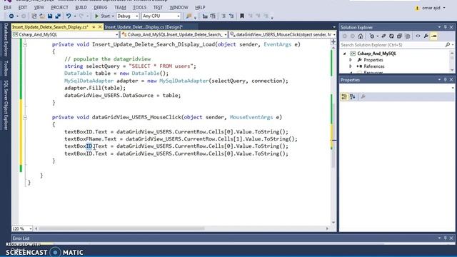 C# & MySQL - Insert Update Delete Search Display Part 1 [ with source code ] смотреть онлайн