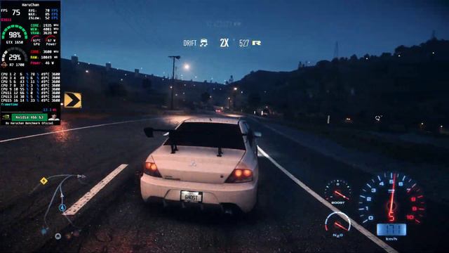 GTX 1650 | Need for Speed 2015 | 1080p | Ultra | Benchmark смотреть онлайн