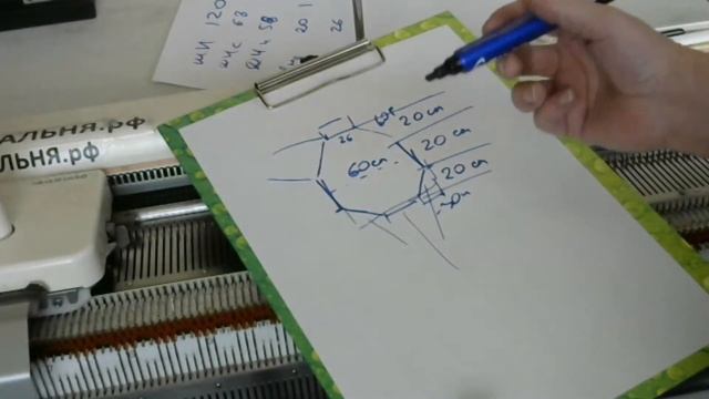 Вязальные посиделки. Особенности построения выкройки оверсайз резинкой на вязальной машине смотреть онлайн