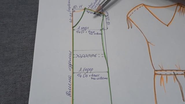 Туника или платье. Два изделия по одной выкройке смотреть онлайн