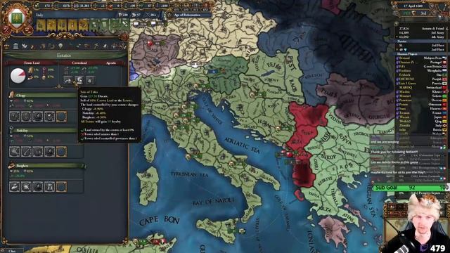 [EU4] When whole Europe went into War in Italy Competitive Multiplayer Game! смотреть онлайн