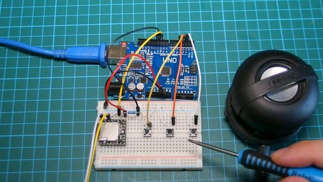 Arduino Project: MP3 player using Arduino and DFPlayer mini MP3 player module from banggood.com смотреть онлайн