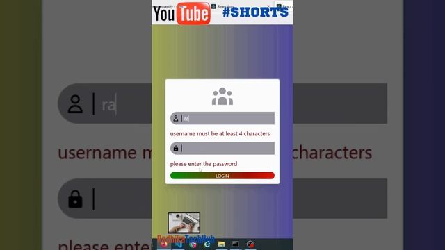 Form Validation using React Js. смотреть онлайн