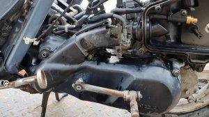 Обслуживание скутера Honda Dio 34 #1