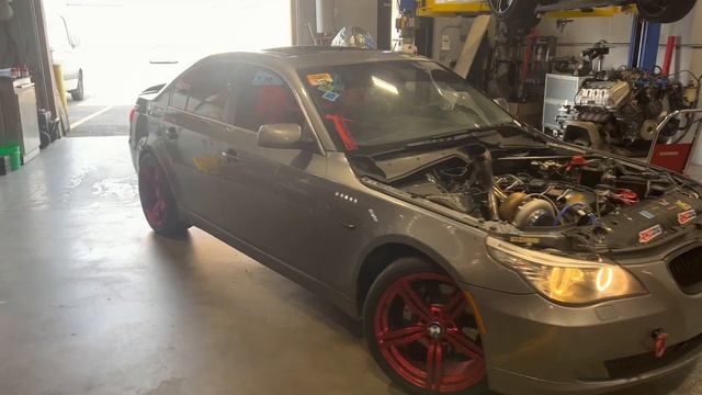 700hp 535xi E60 #N54 Single Turbo Dyno Run смотреть онлайн