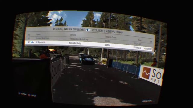 DiRT Rally VR, Weekly challenge, 2010 Hyundai, FIN смотреть онлайн