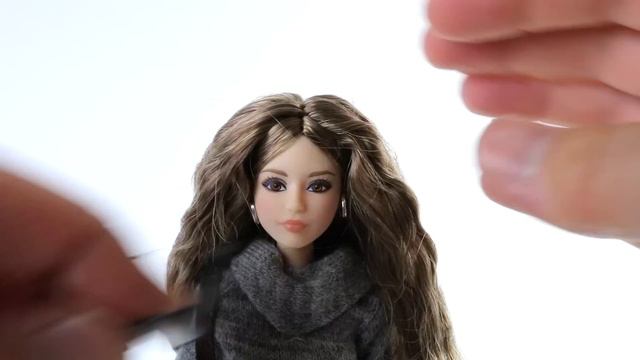 Barbie Look Grey Sweater Dress Unboxing Review смотреть онлайн