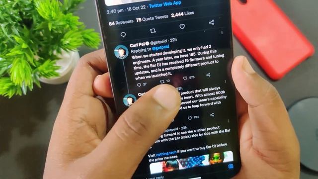 Nothing Ear (1) TWS Earbuds Price Increase on the launch of Nothing Ear (stick) - Check Price смотреть онлайн