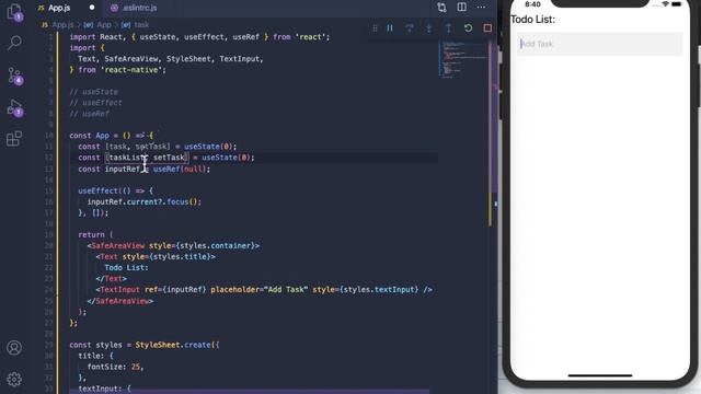 S1E5:React Native Hooks Kullanarak Crudful ile Todo Uygulaması Geliştirme(useState,useEffect,useRef смотреть онлайн