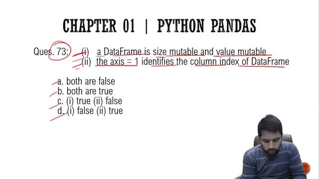 Informatics Practices Class 12 | 50+ MCQ | Python Pandas | 17th December 2021 | Day 02 смотреть онлайн