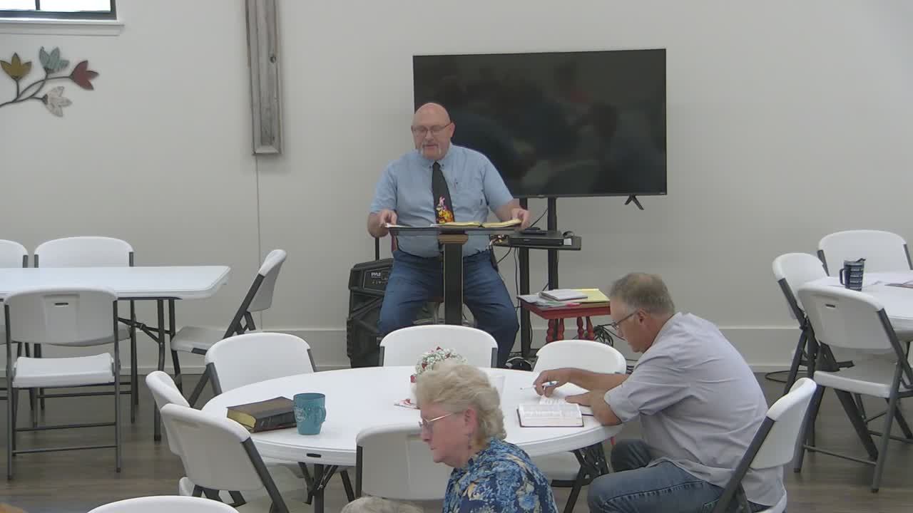 8-7-2022 - Sunday School смотреть онлайн