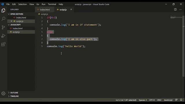 #5 | If Statement Or Decisions | JavaScript Tutorial Zero To Hero | Techno Study смотреть онлайн