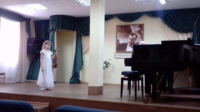 Екатерина Захарова. Концерт Ж. Акколаи , 1часть