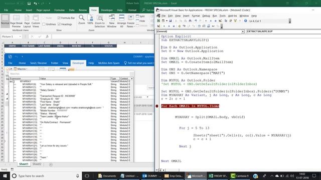 Export Outlook body content in Excel - VBA Hindi- Great Friday Show- Video 676 смотреть онлайн